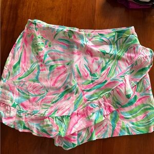 Lilly Pulitzer skort ruffle